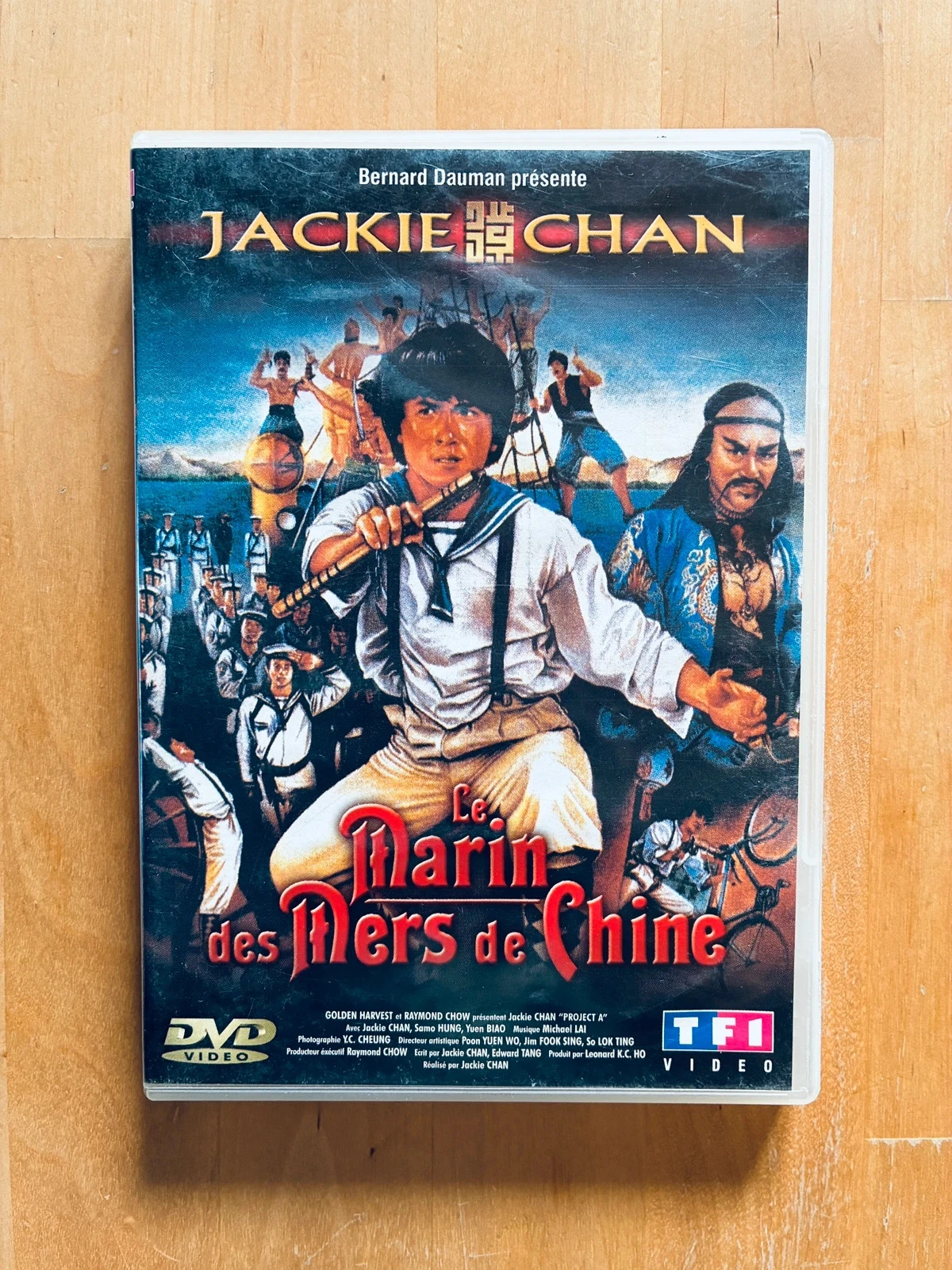 DVD Le marin des mers de Chine Jackie Chan.